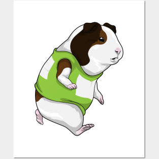 Guinea pig Runner Running Sports Posters and Art